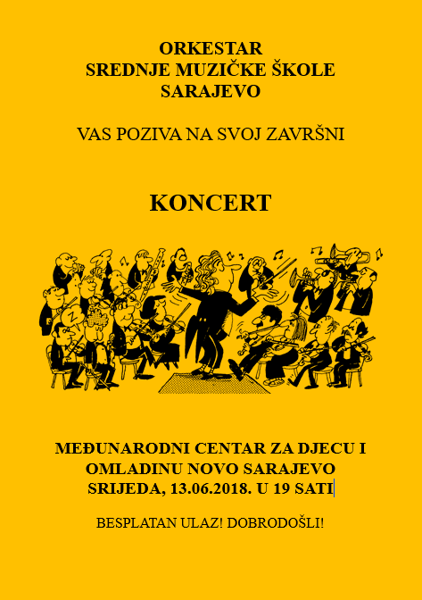 Završni koncert orkestra škole